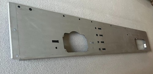 New steel dash panel - new,