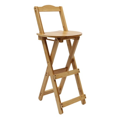 Portable folding bamboo - portable, stool