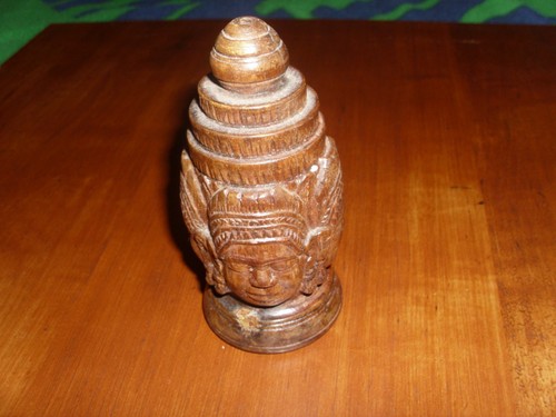 Hand carved wood four - hand,