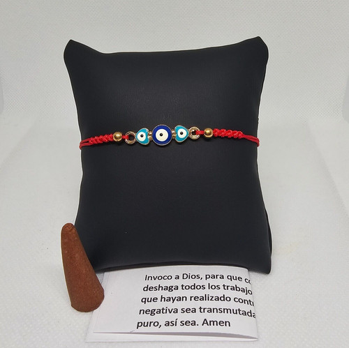 Pulsera roja ojo - pulsera,