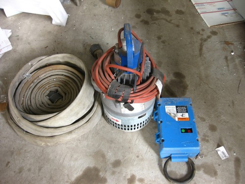 Flygt 6hp submersible - 1.6hp, pump