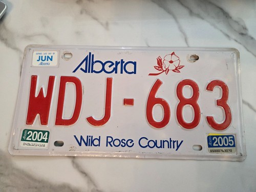 Alberta 2005 license plate - alberta,