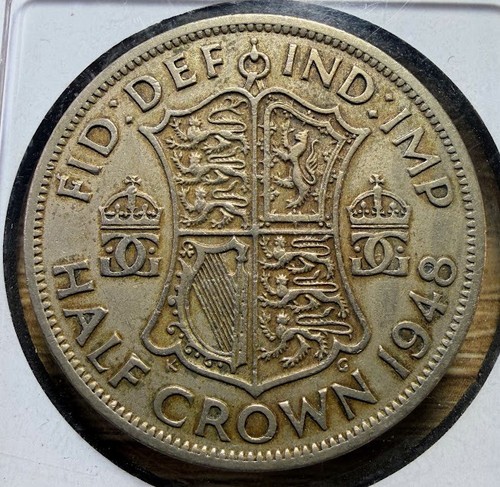 1948 half crown great - crown, britain