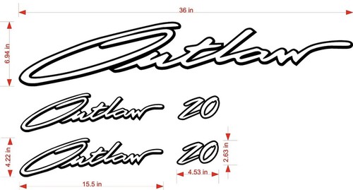 Baja outlaw decal sticker - 20, decal,