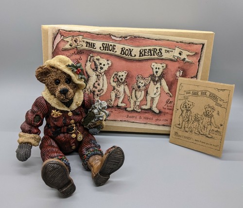 Boyds shoebox bear nicholas - boyds, "nicholas
