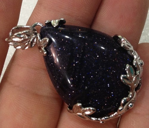 Natural glitter stars - stars, blue