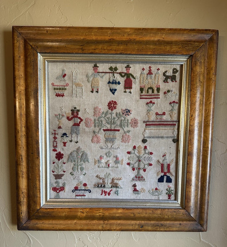 Antique dutch pictorial - dutch,