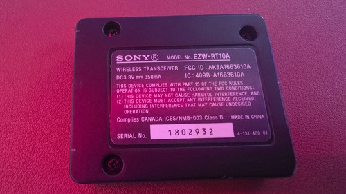 Sony air card model - card,