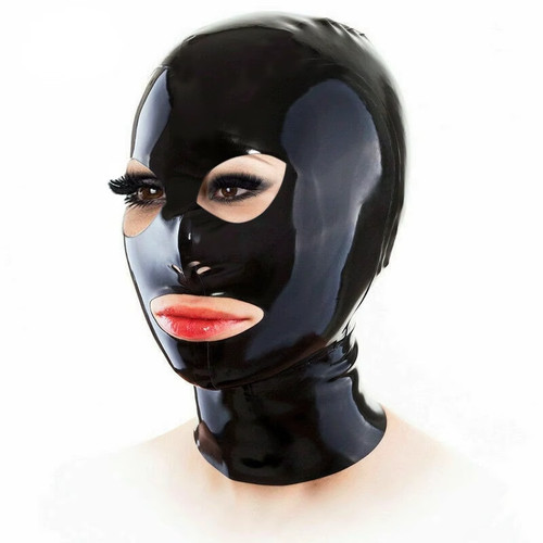 Pure black latex - latex, exposed