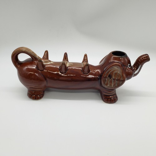 Vintage 1950s elephant liquor - elephant,