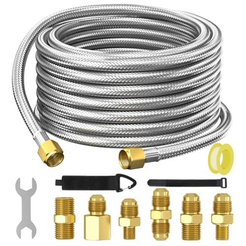 Feet propane hose - 24, 3/8"