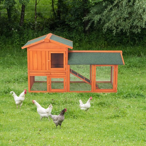 Wooden chicken coop hen - l,