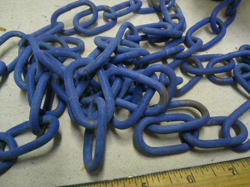 Vintage blue swag - , decor