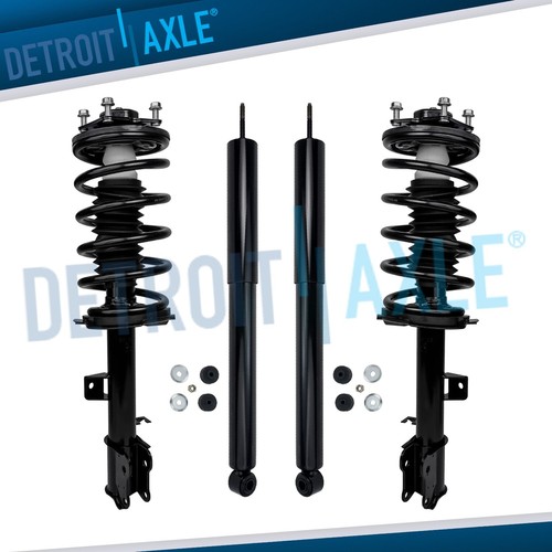 Front struts coil spring - front, w/
