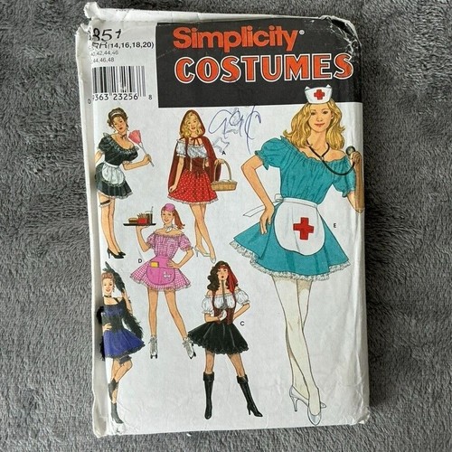 Simplicity 8851 costume sewing - simplicity,