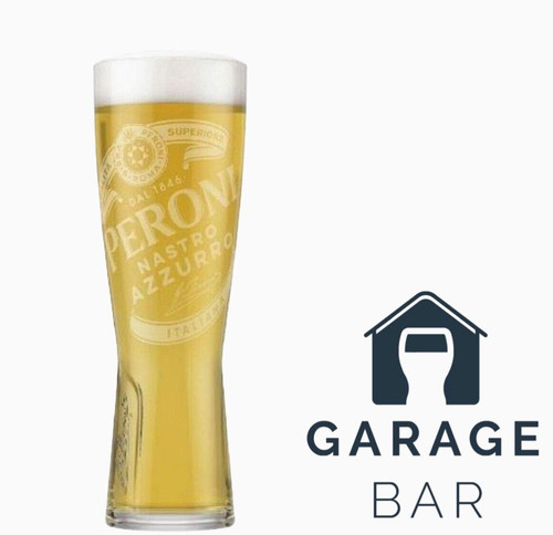 Single peroni beer glass - glass, pint