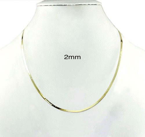 14k solid yellow - solid, 2mm