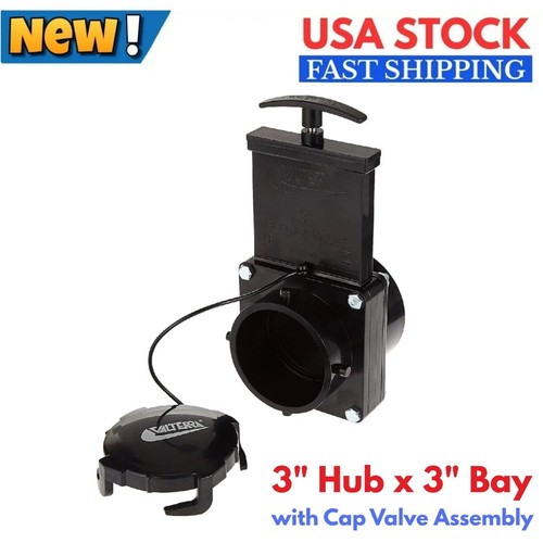Waste black water valve 3 - waste,
