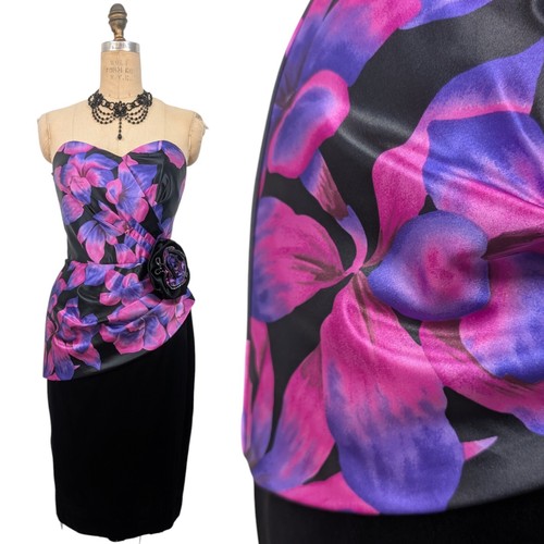 Vtg 80s prom - s, corset