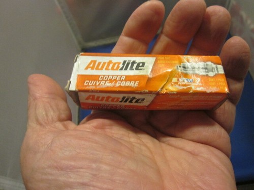 Vintage autolite spark - spark, #