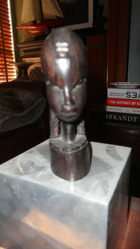 Small vintage african statue - vintage,
