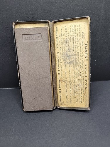 Antique dixie sharpening - antique, razor