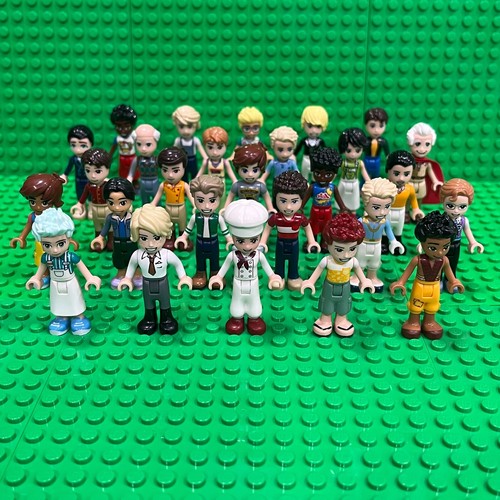 Lego friends minifigures - friends,