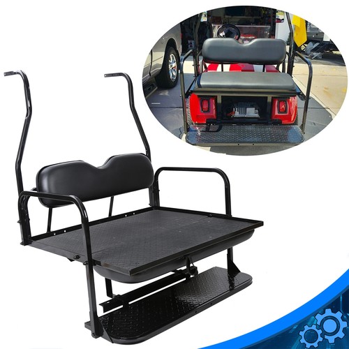 Golf cart flip - cart, back