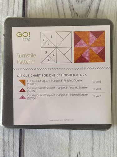 New accuquilt fabric - new, go