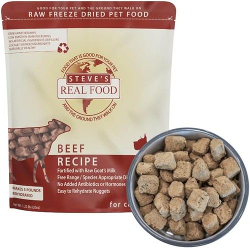 Food freeze dried - raw, dog