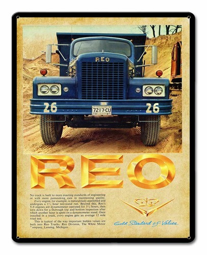 Reo truck construction - 1,