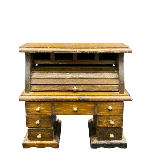 Vintage miniature rolltop - vintage,