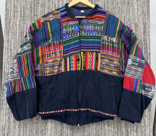 Vtg patch work aztec handmade - vtg,