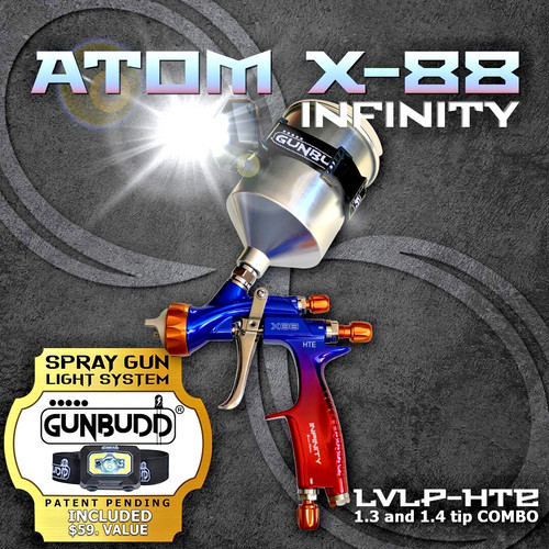 Atom x88 infinity spray gun - infinity,