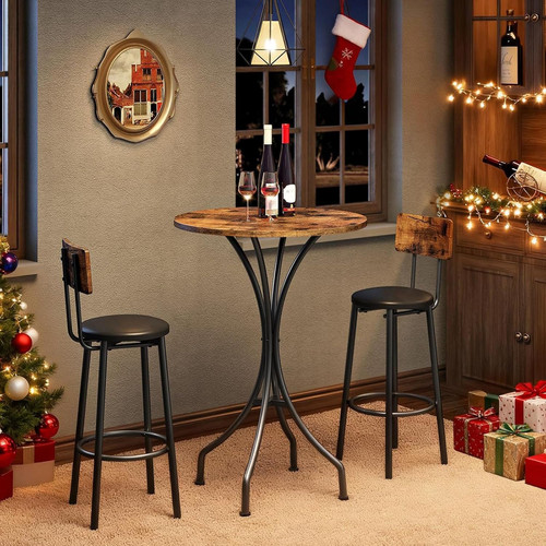 Round high top bar - top, for