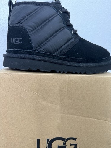 Ugg kids neumel boots black - ugg,