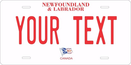 Newfoundland 2002 tag license - 2002,