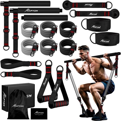 Pilates bar set heavy - set,,