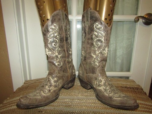 Corral snip toe brown - corral,