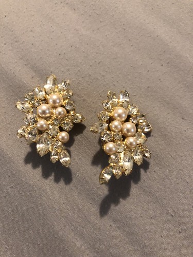 Vintage gold tone faux - vintage,