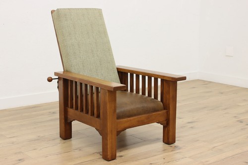Craftsman antique oak morris - antique,