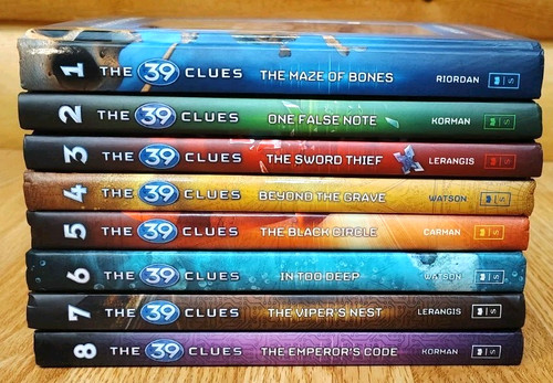 The clues hardcover books - 39,