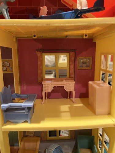 Doll furniture blue - doll,