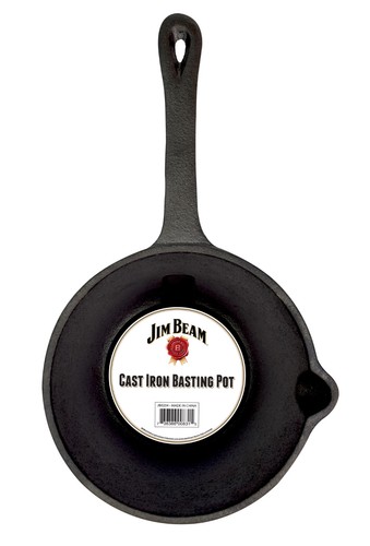 Jim beam cast iron - jim, pot