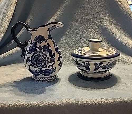 Bombay company blue and white - bombay,