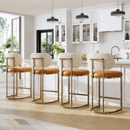 Set leather bar - leather, stools