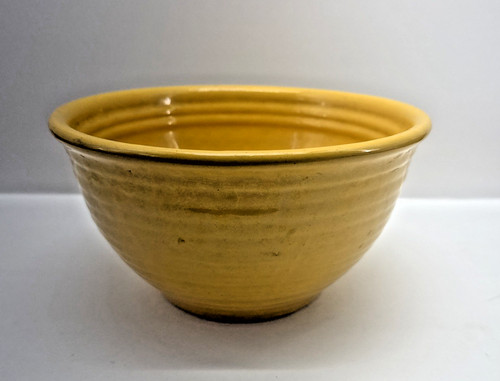 Vtg bauer pottery yellow - bauer,
