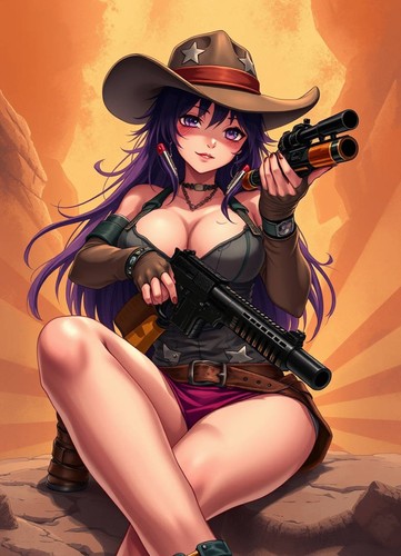 Sexy cowgirl fantasy - sexy,