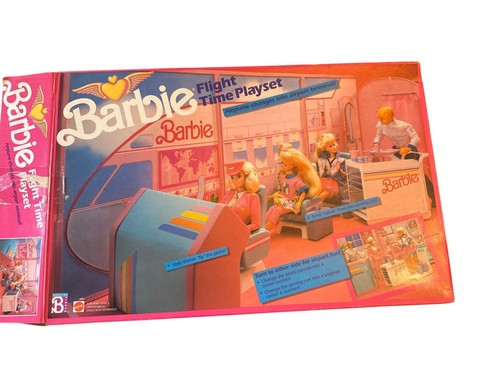 Barbie flight time playset - flight,