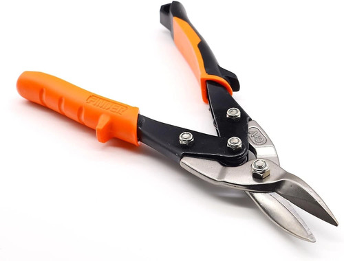 Straight cut aviation snips - cut,